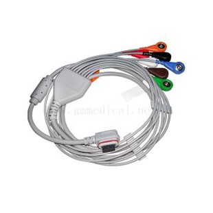 Pacijentski kabel / Leadwires, 3 kanala (7-Ld), AHA, kompatibilan sa GE SEER svjetlosnim holterom.