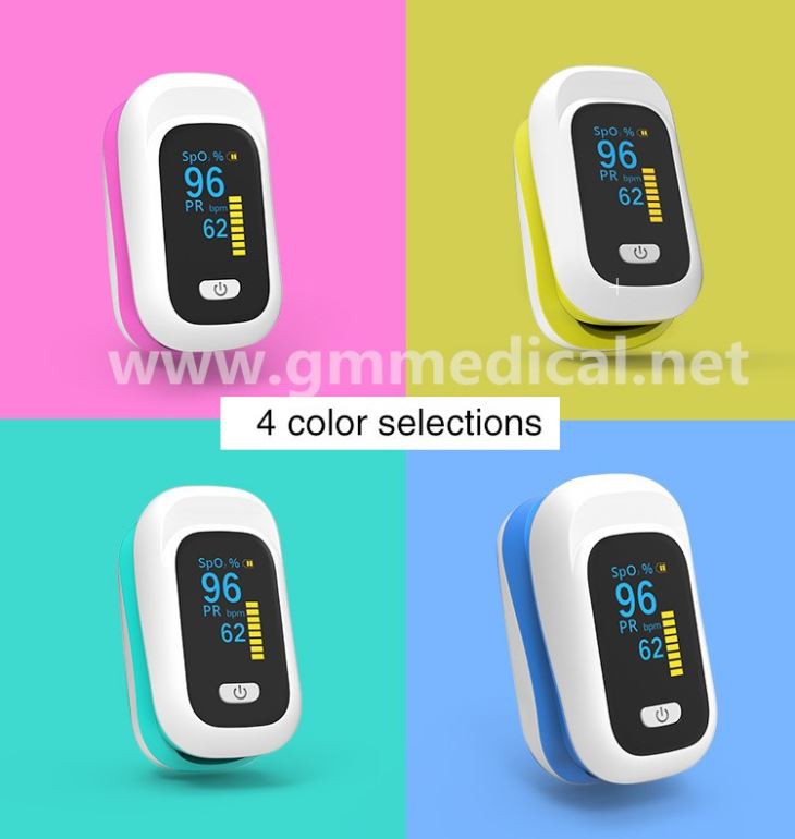 Mini OLED Finger-Clamp Pulse Oximeter Home Heathy Blood Oxygen Saturation Monitor