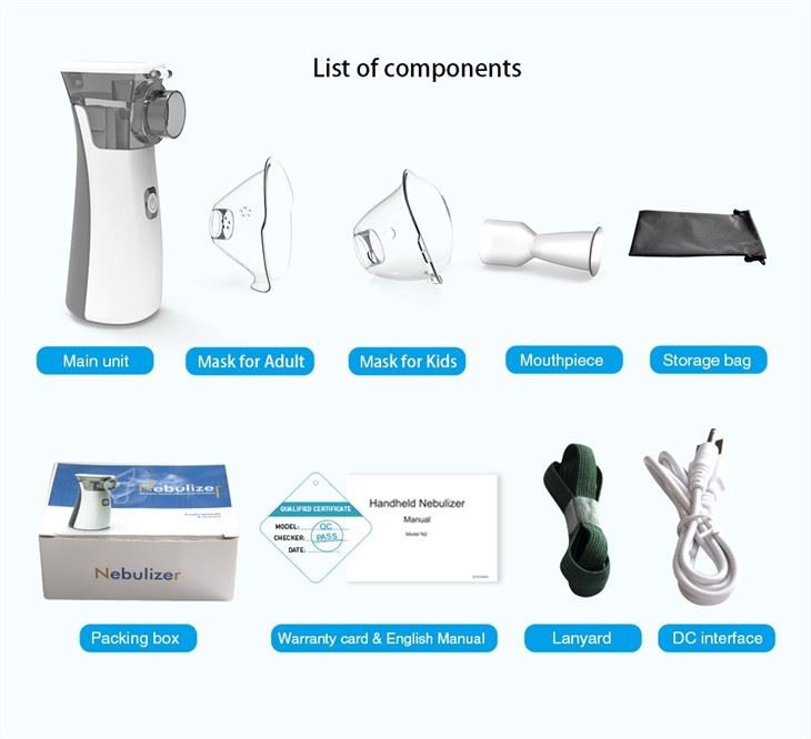 Atomizerultrasonic Handheld Atomizer For Adults And Children