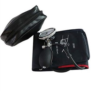 Одрасла, дужа мануелна манжетна за крвни притисак, обим руке 22-42 цм, једноцевна манжетна са манометром и сијалицом за надувавање